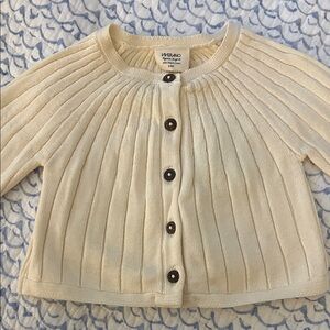 Viverano Cream Baby Cardigan